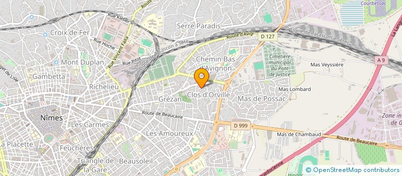 localisation de l'entreprise MADAME SONIA BESSAH  NIMES