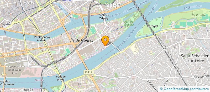 localisation de l'entreprise MADAME SONIA BESSON à NANTES
