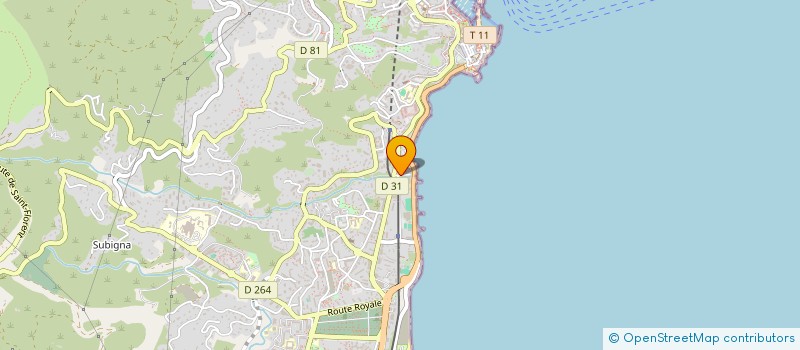 localisation de l'entreprise MADAME SONIA BIAGGI  BASTIA