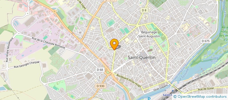 localisation de l'entreprise MADAME SONIA BIGEA à SAINT-QUENTIN