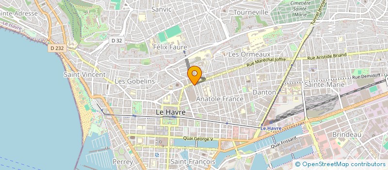 localisation de l'entreprise MADAME SONIA BIHIN à LE HAVRE