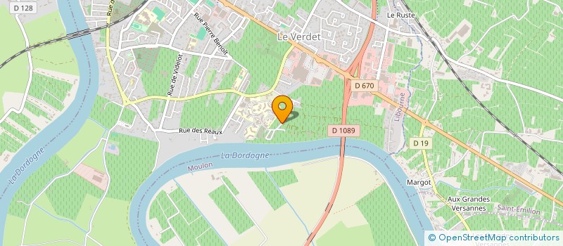 localisation de l'entreprise MADAME SONIA BILLAC à LIBOURNE