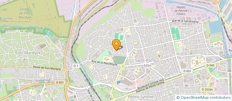 localisation de l'entreprise MADAME SONIA BIS à DUNKERQUE