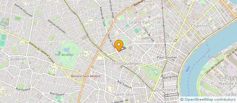 localisation de l'entreprise MADAME SONIA BLANCHARD  BORDEAUX