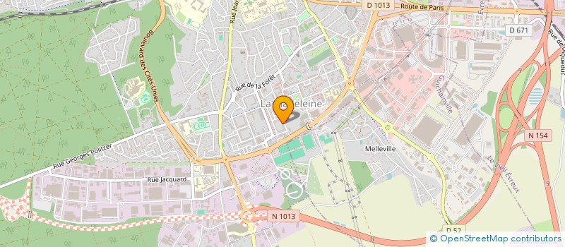 localisation de l'entreprise MADAME SONIA BLONDEAU  EVREUX