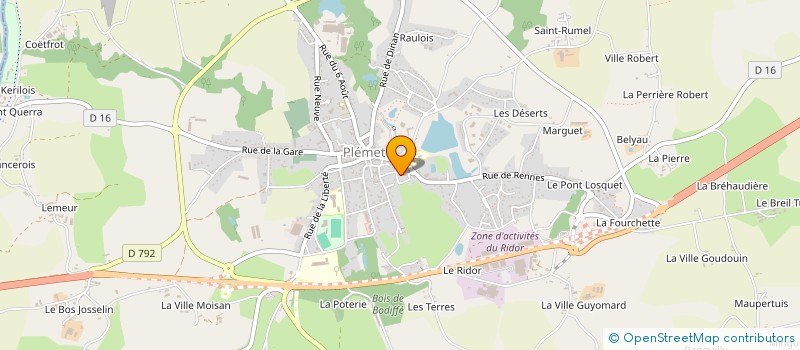 localisation de l'entreprise MADAME SONIA BLOT à LOUDEAC