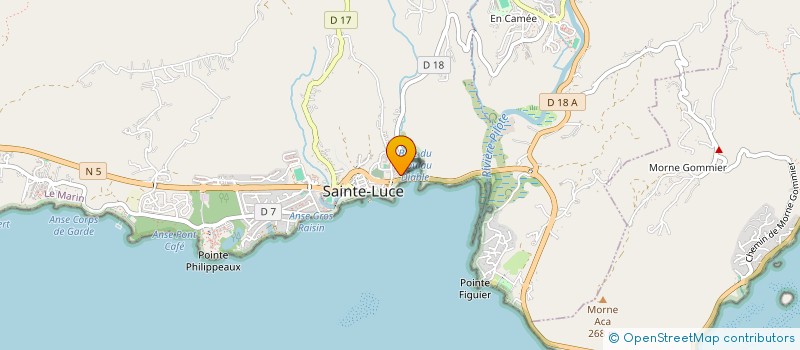 localisation de l'entreprise MADAME SONIA BOLOTTE  SAINTE LUCE