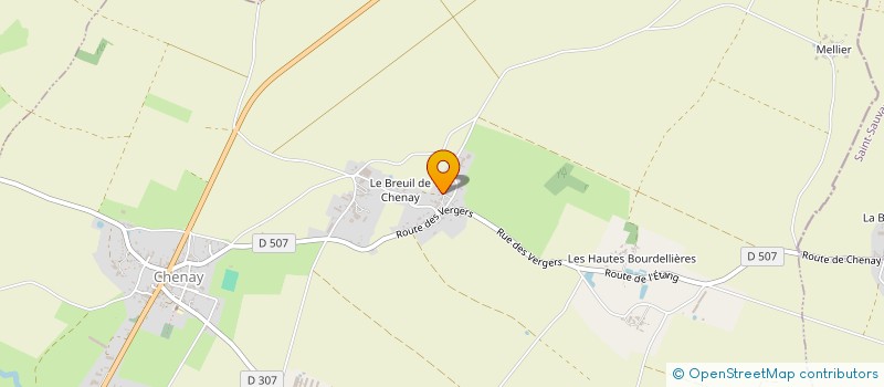 localisation de l'entreprise MADAME SONIA BONNET  CHENAY