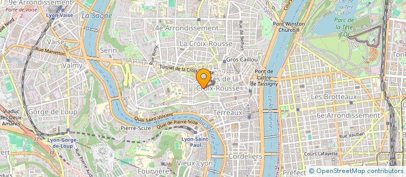 localisation de l'entreprise MADAME SONIA BORDEAU à LYON