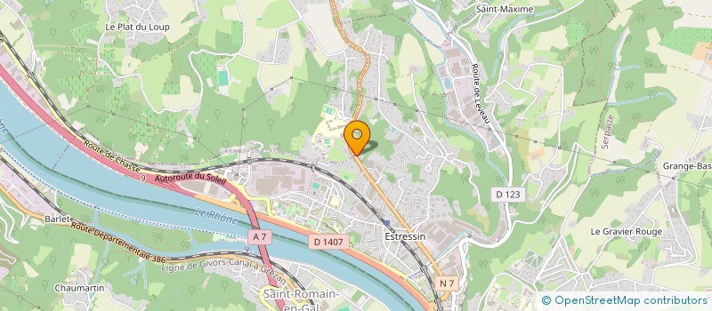 localisation de l'entreprise MADAME SONIA BOUACHIBA à VIENNE