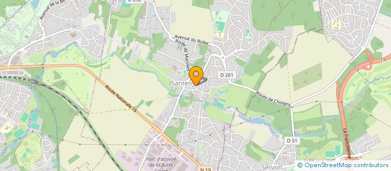 localisation de l'entreprise MADAME SONIA BOUADI  VILLECRESNES