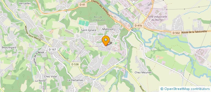 localisation de l'entreprise MADAME SONIA BOUFALLOUS à VIENNE