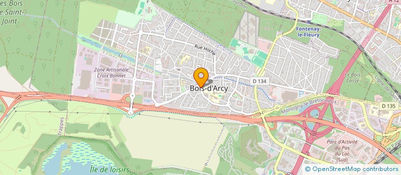 localisation de l'entreprise MADAME SONIA BOUHADJADJ  BOIS-D'ARCY