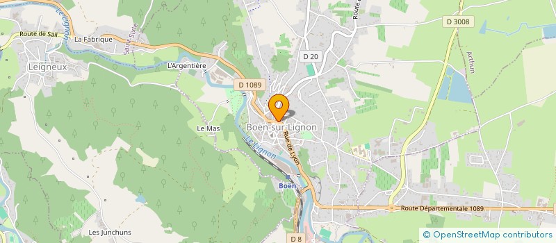 localisation de l'entreprise MADAME SONIA BOULLIER  BOEN-SUR-LIGNON