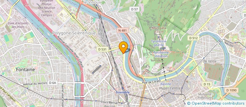 localisation de l'entreprise MADAME SONIA BOUMENDIL  GRENOBLE