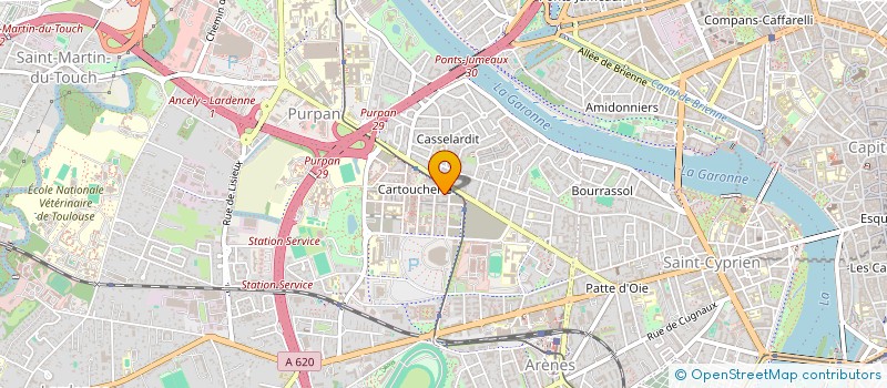 localisation de l'entreprise MADAME SONIA BOUNAYA  TOULOUSE