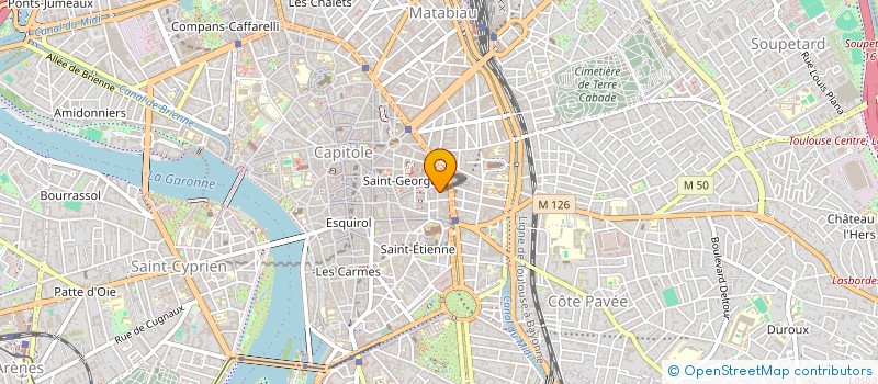 localisation de l'entreprise MADAME SONIA BOUNGAB STOUTI  TOULOUSE