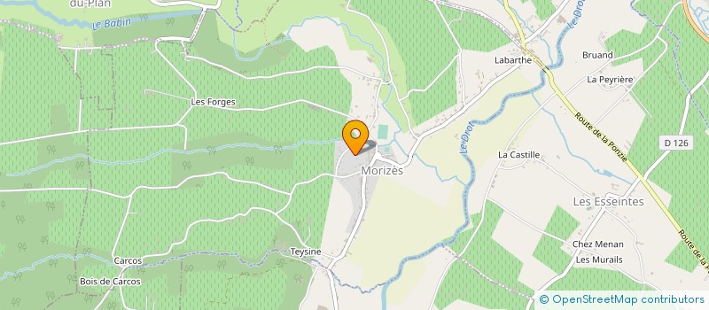 localisation de l'entreprise MADAME SONIA BOUROUINA  MORIZES