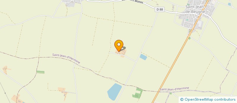localisation de l'entreprise MADAME SONIA BOURREAU  SAINT-JEAN-DE-BEUGNE