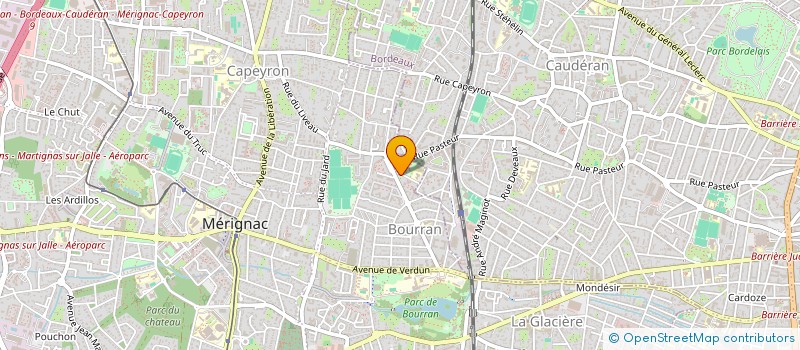 localisation de l'entreprise MADAME SONIA BOUTAR à MERIGNAC