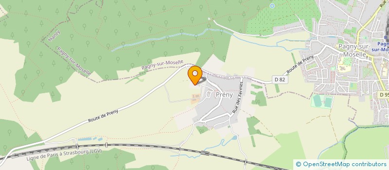 localisation de l'entreprise MADAME SONIA BOUTSERIN  PRENY