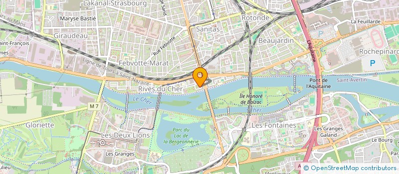 localisation de l'entreprise MADAME SONIA BOYARD  TOURS