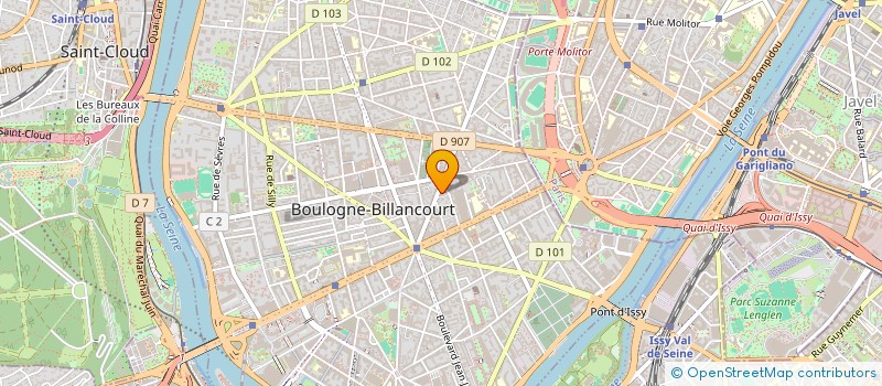 localisation de l'entreprise MADAME SONIA BRACCIANI à BOULOGNE-BILLANCOURT