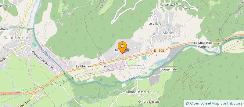 localisation de l'entreprise MADAME SONIA BRACHET  VAL DE CHAISE