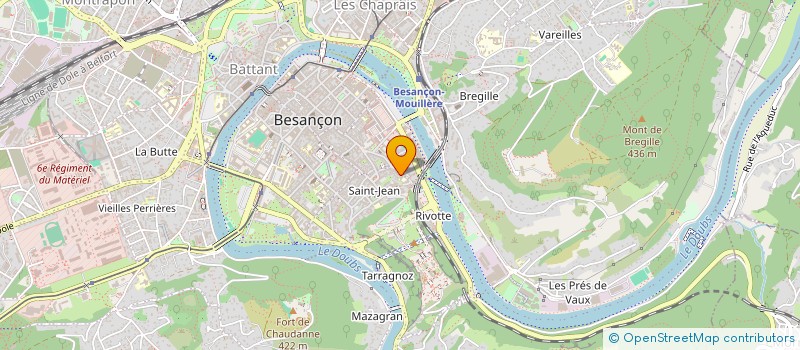 localisation de l'entreprise MADAME SONIA BRAHMI  BESANCON