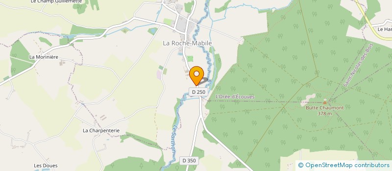 localisation de l'entreprise MADAME SONIA BRAULT à SAINT-DENIS-SUR-SARTHON