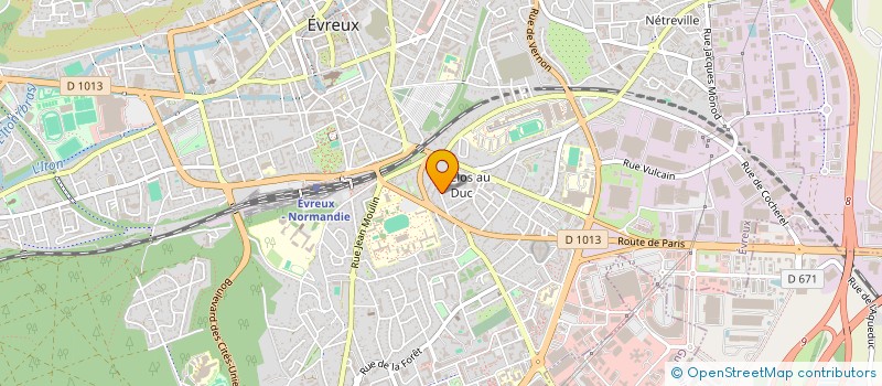 localisation de l'entreprise MADAME SONIA BREANT  EVREUX