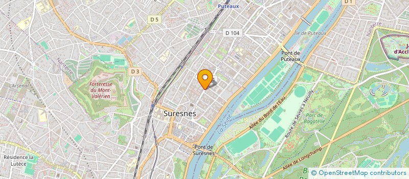 localisation de l'entreprise MADAME SONIA BUN à SURESNES