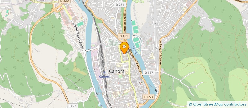 localisation de l'entreprise MADAME SONIA BURGALIERES  CAHORS