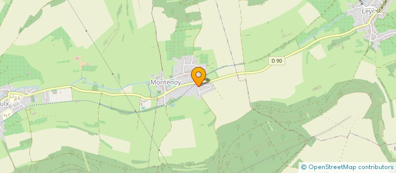 localisation de l'entreprise MADAME SONIA CAHOUR  MONTENOY