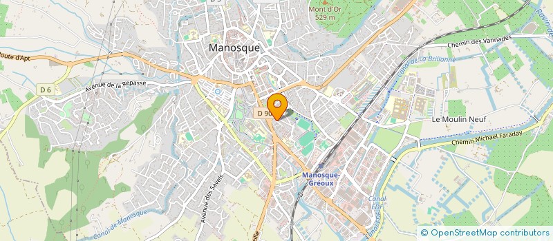 localisation de l'entreprise MADAME SONIA CALABUIG à MANOSQUE