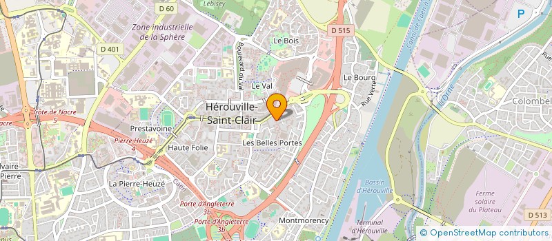 localisation de l'entreprise MADAME SONIA CALAIS à HEROUVILLE-SAINT-CLAIR