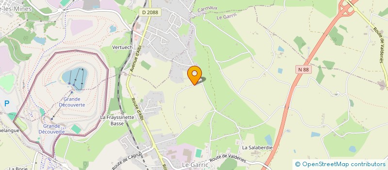 localisation de l'entreprise MADAME SONIA CAMPOS  LE GARRIC