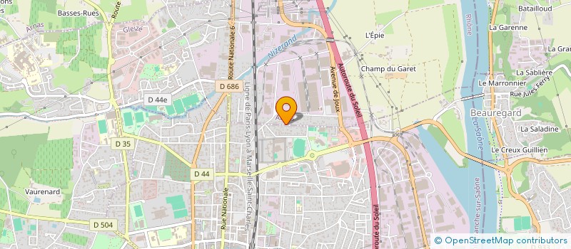 localisation de l'entreprise MADAME SONIA CARTILLIER  ARNAS