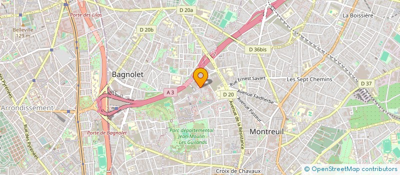 localisation de l'entreprise MADAME SONIA CATHERINE à MONTREUIL