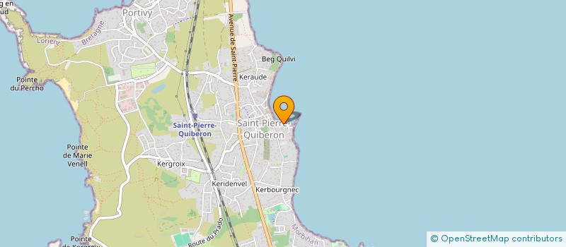 localisation de l'entreprise MADAME SONIA CAUCHIE  SAINT-PIERRE-QUIBERON