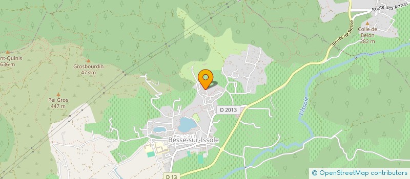 localisation de l'entreprise MADAME SONIA CAVEGLIA  BESSE-SUR-ISSOLE