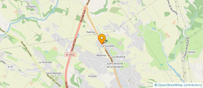 localisation de l'entreprise MADAME SONIA CERBINO  CASTRES