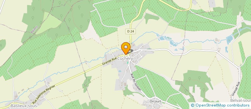 localisation de l'entreprise MADAME SONIA CHABROULET  BELVAL-SOUS-CHATILLON