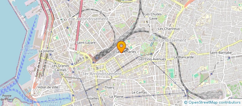 localisation de l'entreprise MADAME SONIA CHANTOUT  MARSEILLE