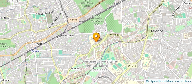 localisation de l'entreprise MADAME SONIA CHARRIER  PESSAC