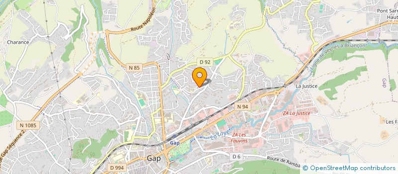 localisation de l'entreprise MADAME SONIA CHATELAIN  GAP