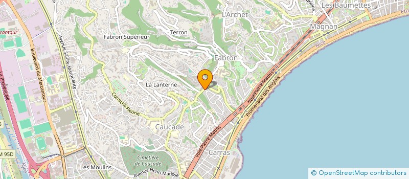 localisation de l'entreprise MADAME SONIA CHEDORGE à NICE