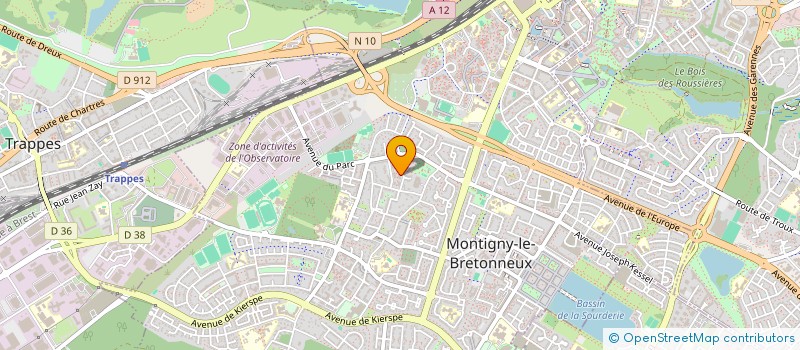 localisation de l'entreprise MADAME SONIA CHEKHAB à MONTIGNY-LE-BRETONNEUX