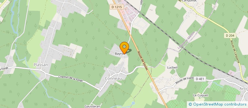 localisation de l'entreprise MADAME SONIA CHEREAU  LESPARRE-MEDOC