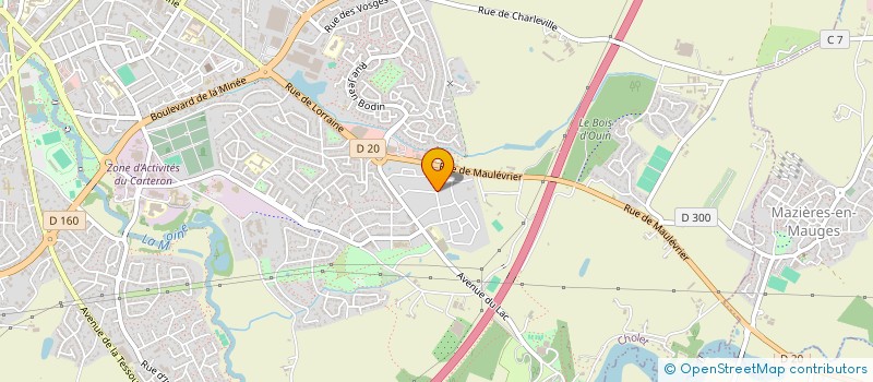 localisation de l'entreprise MADAME SONIA CHKIR à CHOLET